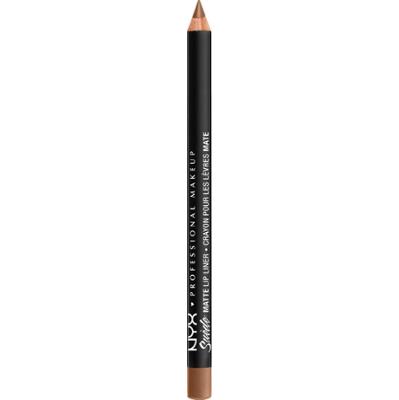 NYX PROFESSIONAL MAKEUP Matowa kredka do ust Sandstorm