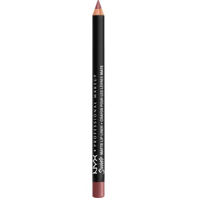 NYX PROFESSIONAL MAKEUP Suède Matte Lip Liner Whipped Caviar