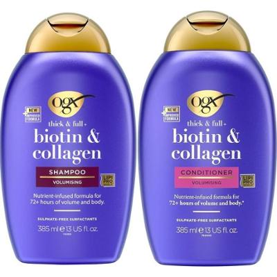 Ogx Biotin & Collagen Shampoo 385 ml & Conditioner 385 ml