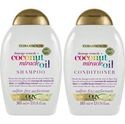 Ogx Coconut Miracle Oil Shampoo 385 ml & Conditioner 385 ml