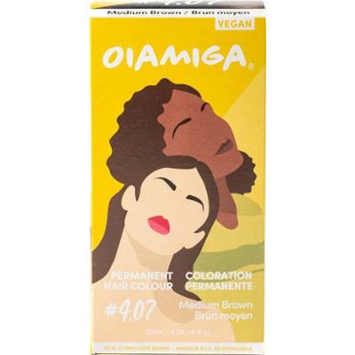 Oiamiga Permanent Hair Colour Medium Brown