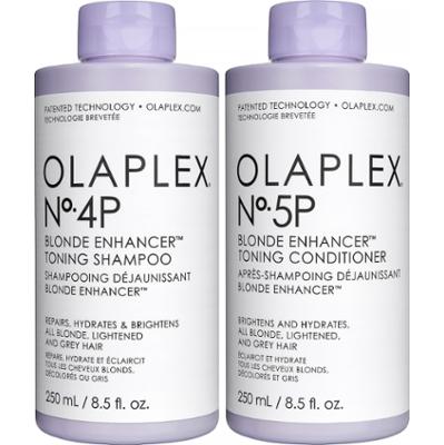 Olaplex Blonde Enhancer Bundle No.4P Shampoo 250 ml & No. 5P Condition