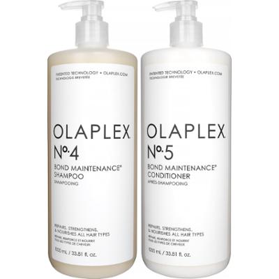 Olaplex Bond Maintenance Bundle No.4 Shampoo 1000 ml & No.5 Conditione