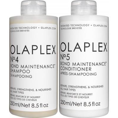 Olaplex Bond Maintenance Bundle No.4 Shampoo 250 ml & No.5 Conditioner