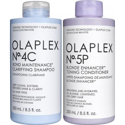Olaplex Bundle No.4C Shampoo 250 ml & No.5P Conditioner 250 ml