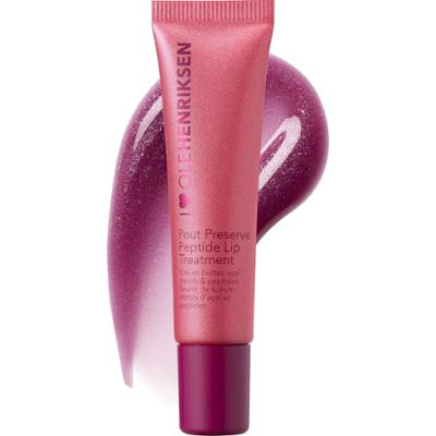OLEHENRIKSEN   Pout Preserve Peptide Lip Treatment Glimmers Lingonberr