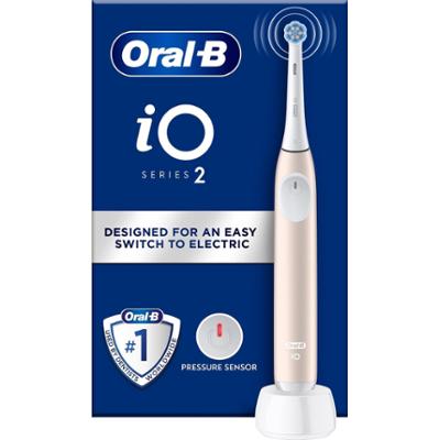 Oral B iO 2 Electric Toothbrush Calm Pink
