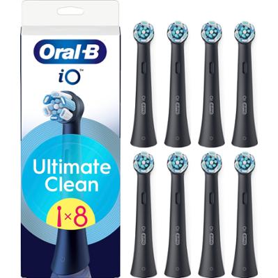 Oral B iO Ultimate Clean Toothbrush Heads Black
