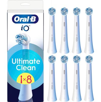 Oral B iO Ultimate Clean Toothbrush Heads White