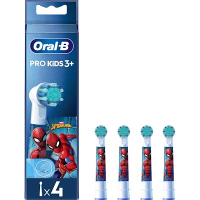 Oral B Pro Kids Toothbrush Heads 4 pcs Marvel Spider-Man