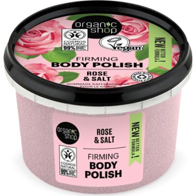 Organic Shop Body Polish Rose & Salt 250 ml