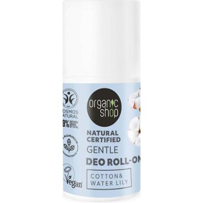 Organic Shop Gentle Deo Roll-On Cotton & Water Lily 50 ml