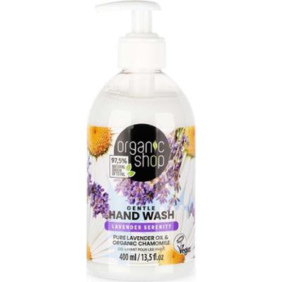 Organic Shop Gentle Hand Wash Pure Lavender & Organic Chamomile 400 ml