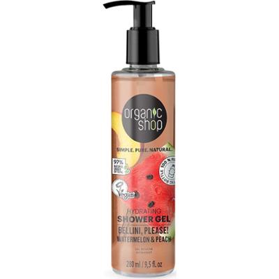 Organic Shop Hydrating Shower Gel Bellini please! Watermelon & Peach 2
