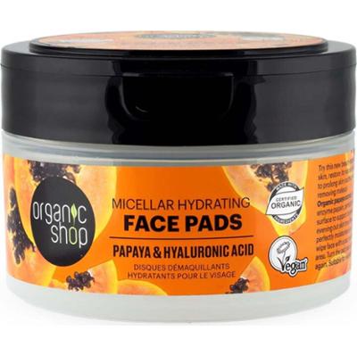Organic Shop Micellar Hydrating Face Pads 20 pcs