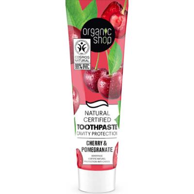Organic Shop Cavity Protection Cherry & Pomegranat 100 g