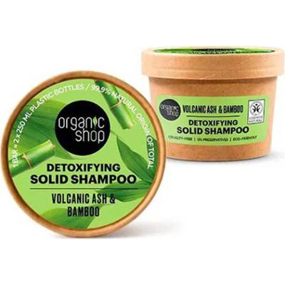 Organic Shop Volumizing Solid Shampoo Volcanic Ash & Bamboo 60 g