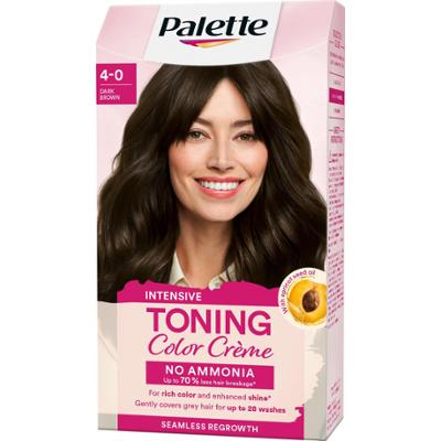 Schwarzkopf Palette Intensive Toning Color Crème  4-0 Dark Brown