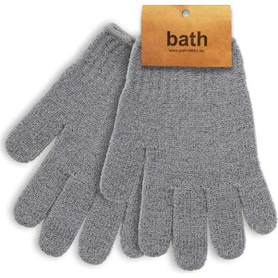 Palmetten Massagevante 2-pack Ljusgrå Massage Glove, 2-pack, Light Gre