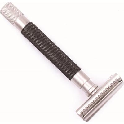 Parker Shaving 55SL-GR - Semi-Slant 3 Piece Safety Razor  - Graphite