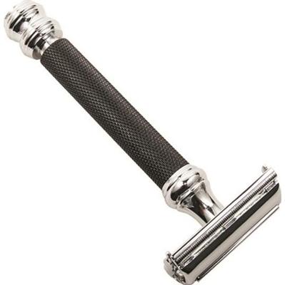 Parker Shaving 76R- Ultra Heavyweight Black & Chrome Handle Buterfly O