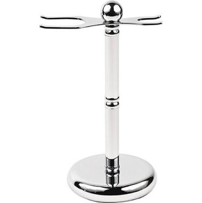 Parker Shaving Deluxe Chrome 2 Prong Shave Stand