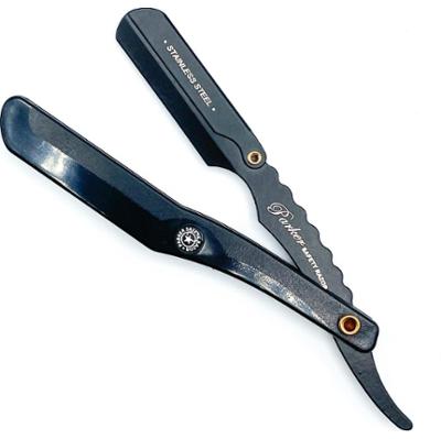 Parker Shaving SRBBA - Black ABS Handle Clip Type Black Blade Holder B