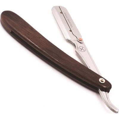 Parker Shaving SRDW- Dark Padauk Wood Handle Clip Type Barber/Straight