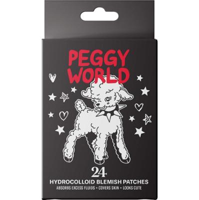 Peggy World Blemish Patches Stars and Hearts Black