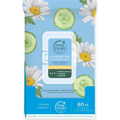 Petal Fresh Pure Comforting Cucumber & Chamomile Cleansing Wipes