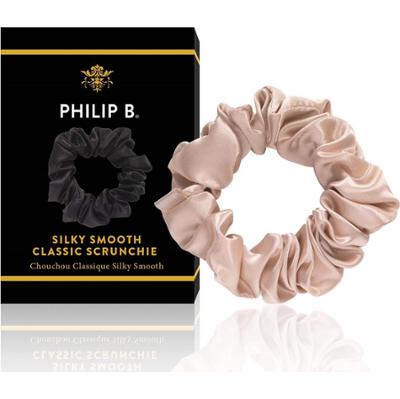 Philip B Classic Champagne Scrunchie - gumka do włosów Champagne