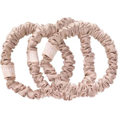 Philip B Petite Champagne Scrunchie ( set of three) - zestaw 3 gumek d