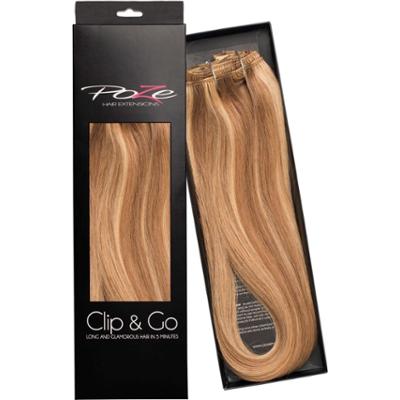 Poze Hairextensions Clip & Go Standard Real Hair Extensions 60 cm 8B/1