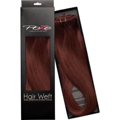 Poze Hairextensions Poze Hårträns Äkta 4RG Auburn 50cm