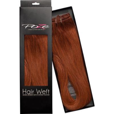Poze Hairextensions Poze Hårträns Äkta 7K Copper Fusion 50cm
