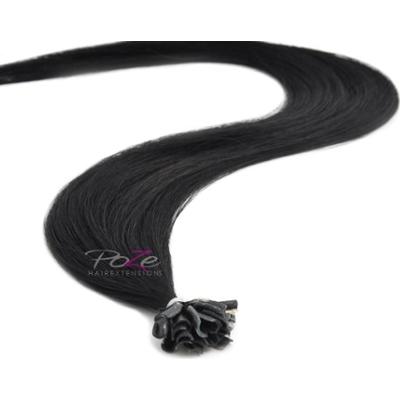 Poze Hairextensions Poze Keratin Premium Extensions 1N Midnight Black