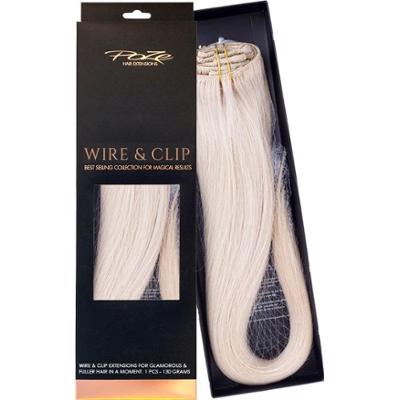 Poze Hairextensions Poze Standard Äkta Löshår Flip & Go 50cm Platinum