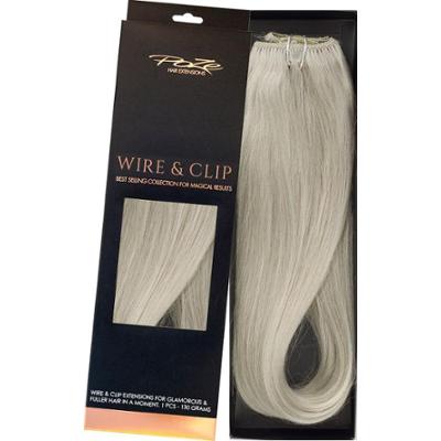 Poze Hairextensions Poze Standard Äkta Löshår Flip & Go 50cm Titanium