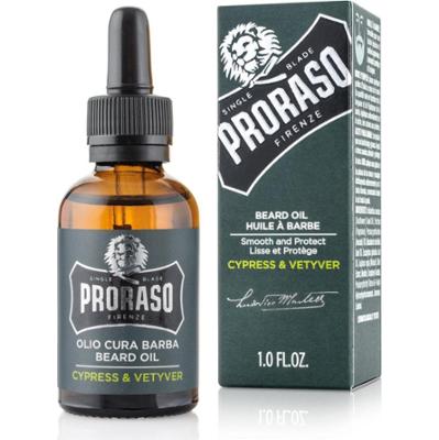 Proraso Cypress & vetyver Beard oil cypress & veryver 30 ml