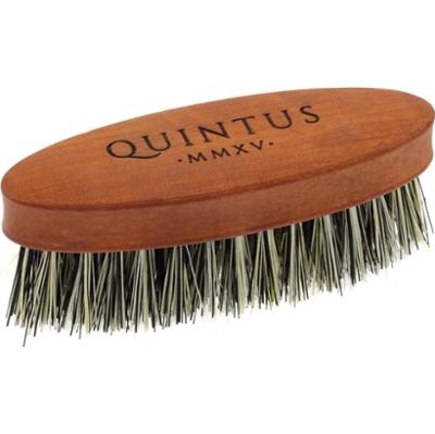 Quintus MMXV Small Vegan Beard Brush Pearwood Tampico Fibers