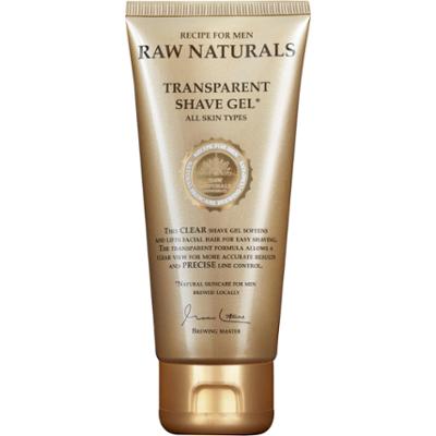 Raw Naturals   Transparent Shaving Gel 100 ml