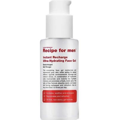 Recipe for men Instant Recharge Ultra Hydrating Face Gel 75 ml