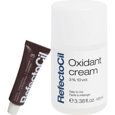 RefectoCil Bundle Eyelash & Eyebrow Tint 3 Natural Brown & Oxidant 3%