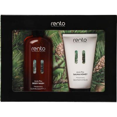Rento Gift Set Body Wash & Sauna Honey Arctic Pine