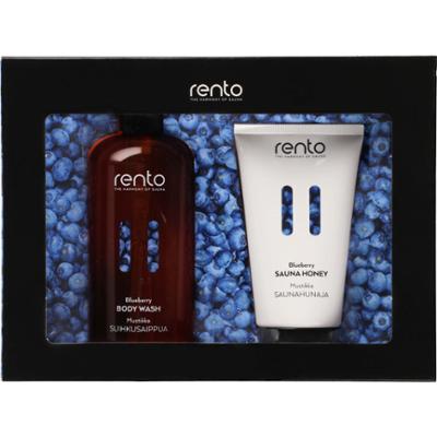 Rento Gift Set Body Wash & Sauna Honey Blueberry