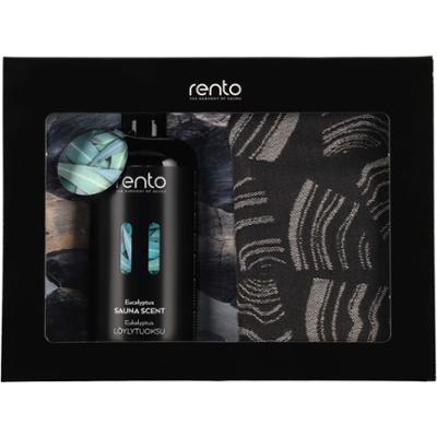 Rento Gift Set Sauna Scent & Pino Sauna Seat Cover