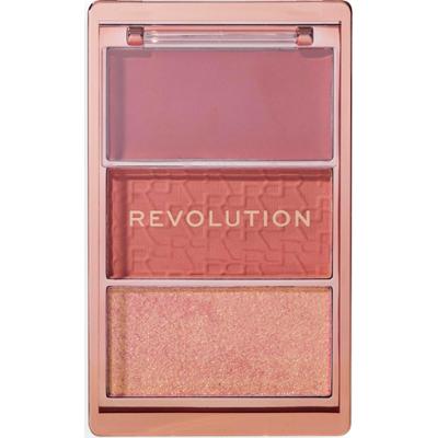 Revolution Beauty London Blush Icon Palette Aura Points Rose
