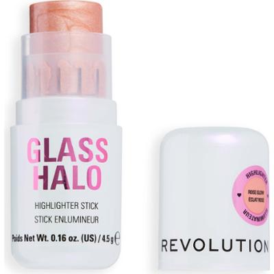 Revolution Beauty London Glass Halo Highlighter Stick Rose Glow