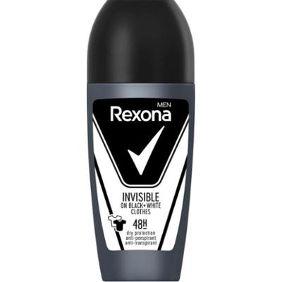 Rexona Men 48h Invisible black + white roll-on