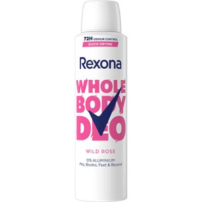 Rexona Whole Body Deo Wild Rose Spray 150 ml